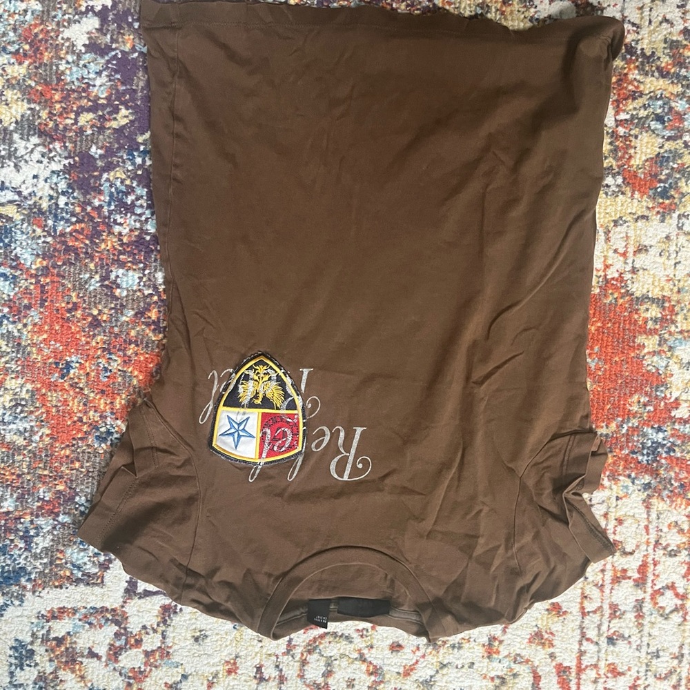 DKNY Brown Short Sleeve Tee